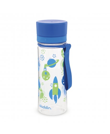 ALADDIN AVEO KIDS modrá s potiskem 350 ml