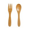 JQY018 A Kids Bamboo Cutlery