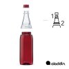 ALADDIN Fresco Twist & Go plastová láhev na vodu s dvojitým uzávěrem 700 ml Burgundy Red