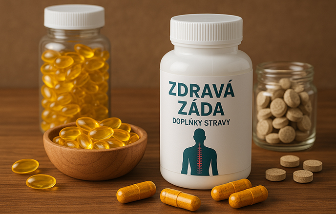Doplňky stravy pro zdravá záda