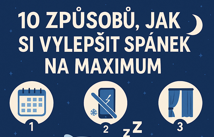 10 způsobů, jak si vylepšit spánek na maximum