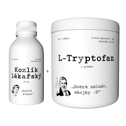 Dobrý nálado, Ahojky - balíček doplňků stravy v kapslích - Nasypanej.cz