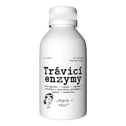 Trávící enzymy - doplněk stravy v taletách - Nasypanej.cz