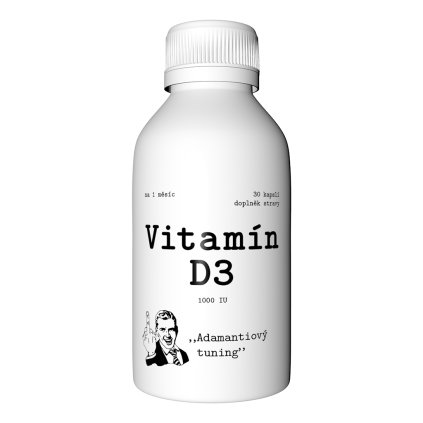 Vitamín D3 - doplněk stravy v kapslích - Nasypanej.cz