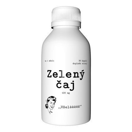 Zelený čaj - doplněk stravy v kapslích - Nasypanej.cz