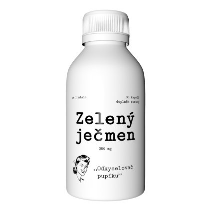 Zelený ječmen - doplněk stravy v kapslích - Nasypanej.cz