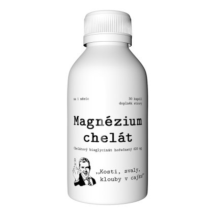 Magnézium chelát - doplněk stravy v kapslích - Nasypanej.cz