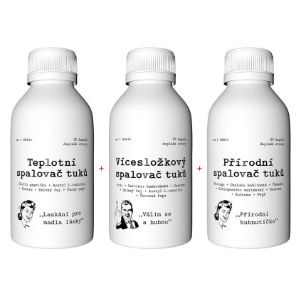 Na laskání madel lásky - balíček doplňků stravy v kapslích - Nasypanej.cz