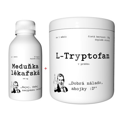 Na usínání a kvalitní spánek - balíček doplňků stravy v kapslích - Nasypanej.cz