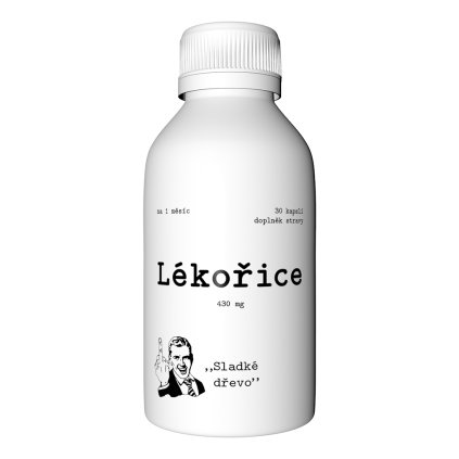 Lékořice - doplněk stravy v kapslích - Nasypanej.cz