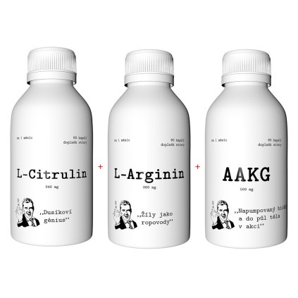 Pumpa jak kráva - balíček doplňků stravy v kapslích - Nasypanej.cz