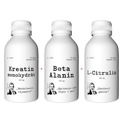 Síla a tah - balíček doplňků stravy v kapslích - Nasypanej.cz