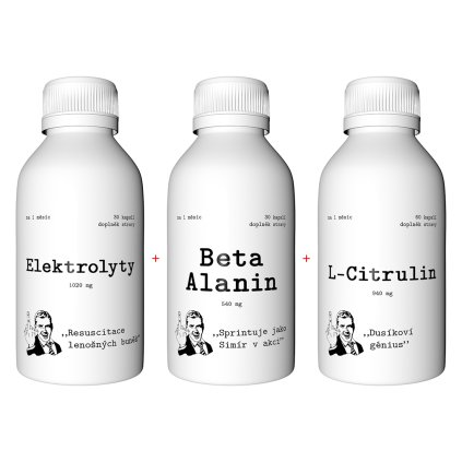 Vytrvalost bez padáku - balíček doplňků stravy v kapslích - Nasypanej.cz