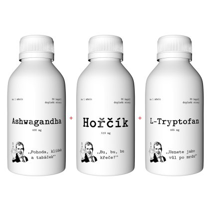 Často se budím - balíček doplňků stravy v kapslích - Nasypanej.cz