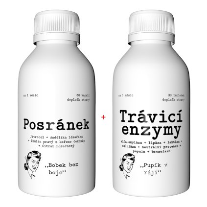 Pravidelnost na WC - balíček doplňků stravy v kapslích - Nasypanej.cz