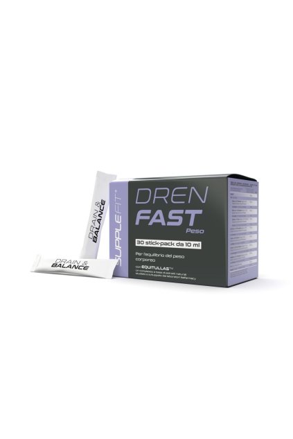 DREN FAST - Pro rovnováhu tělesné hmotnosti - s Equitullas™ - 300 ml.