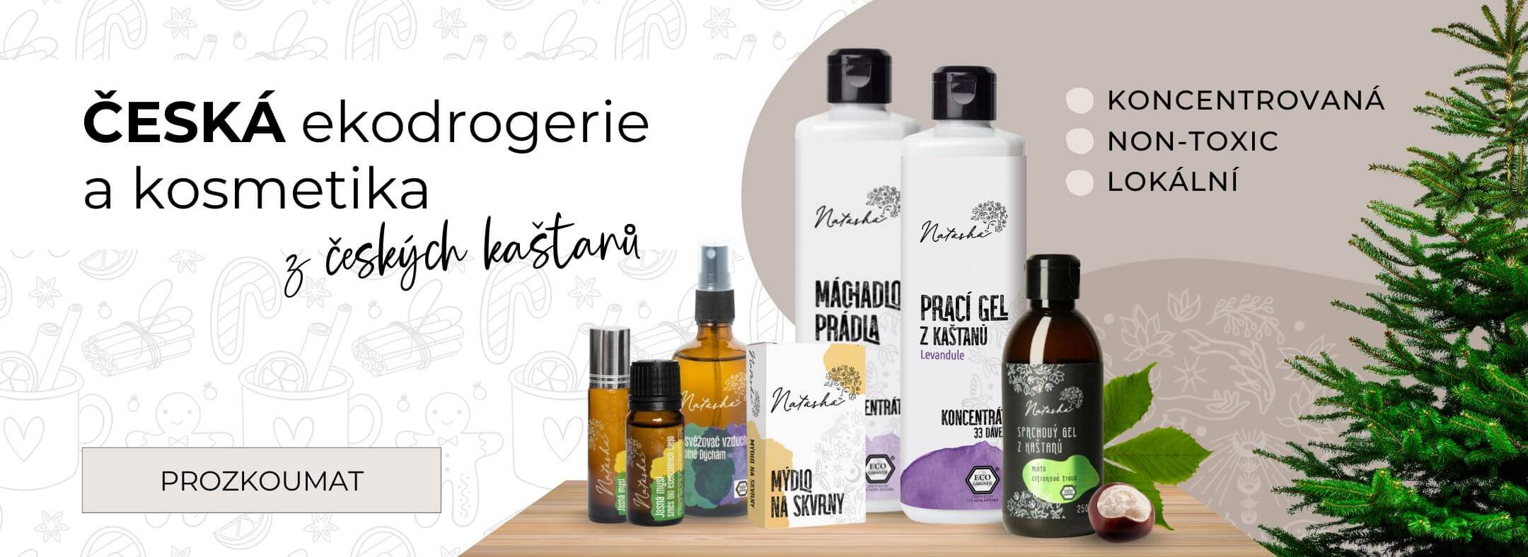 Natasha ekodrogerie z kastanu