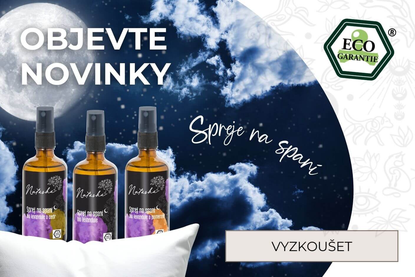 Spreje na spaní Natasha