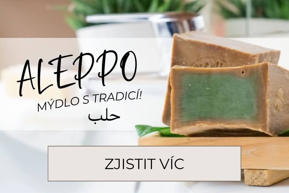 Natasha přírodní mýdlo Aleppo