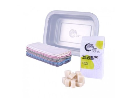 Natasha Care Cubes sada na výrobu vlhčených ubrousků