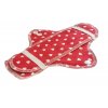 Moon pads midi Red Hearts string + booster - menstruační vložka
