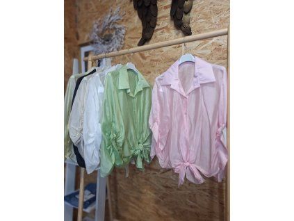 Halenka tencel růžová