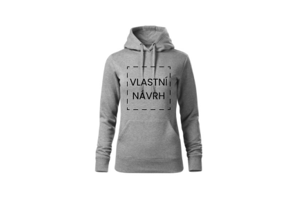 Dámská šedá mikina