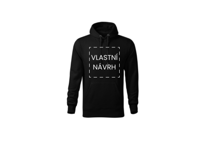 Pánská černá mikina
