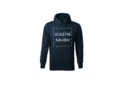 Pánská tmavě modrá mikina