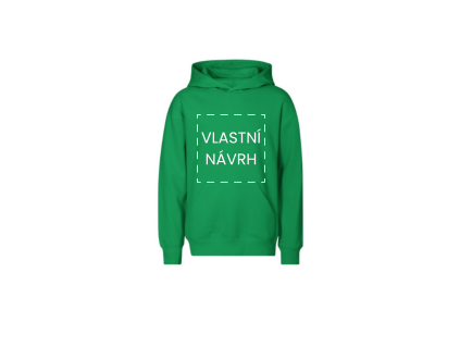 Dětská zelená mikina