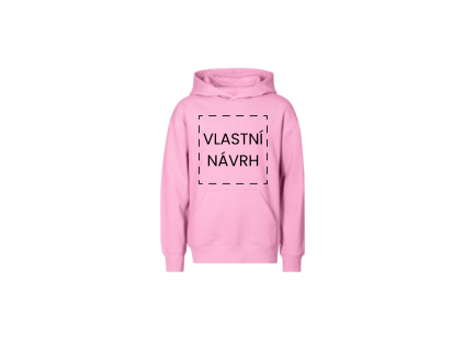 Dětská růžová mikina