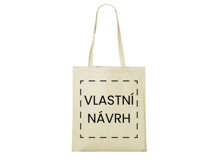 Plátěná taška béžová