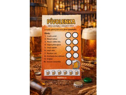 Pívolenka - pivní výzva pro chlapy