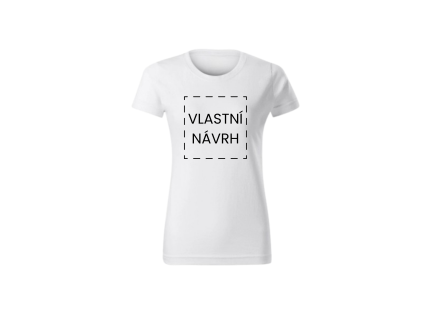 Dámské bílé tričko