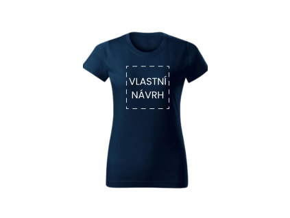 Dámské tmavě modré tričko