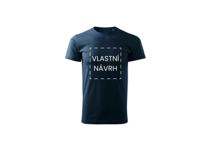 Pánské tmavě modré tričko