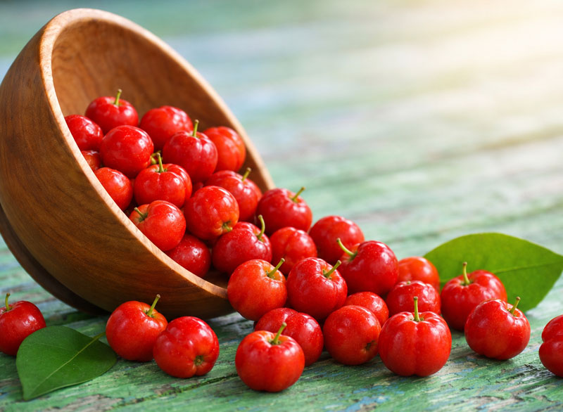 Acerola: přírodní zdroj vitamínu C, složení a využití