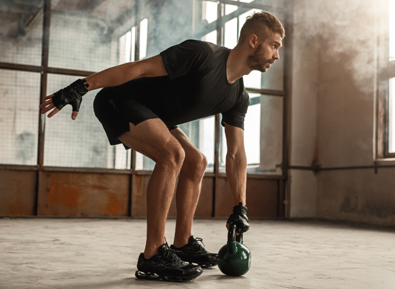 Cviky s kettlebell: trénink síly i kondice