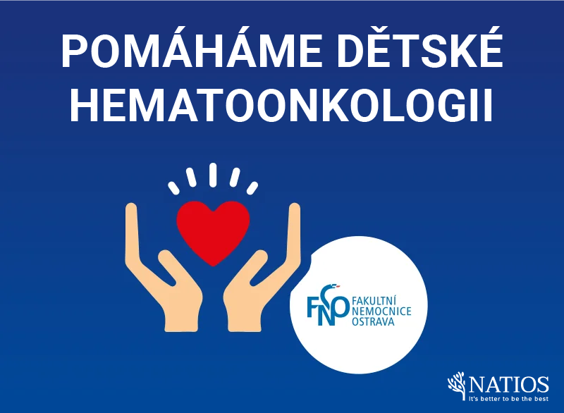 Natios pomáhá dětské hematoonkologii v Ostravě