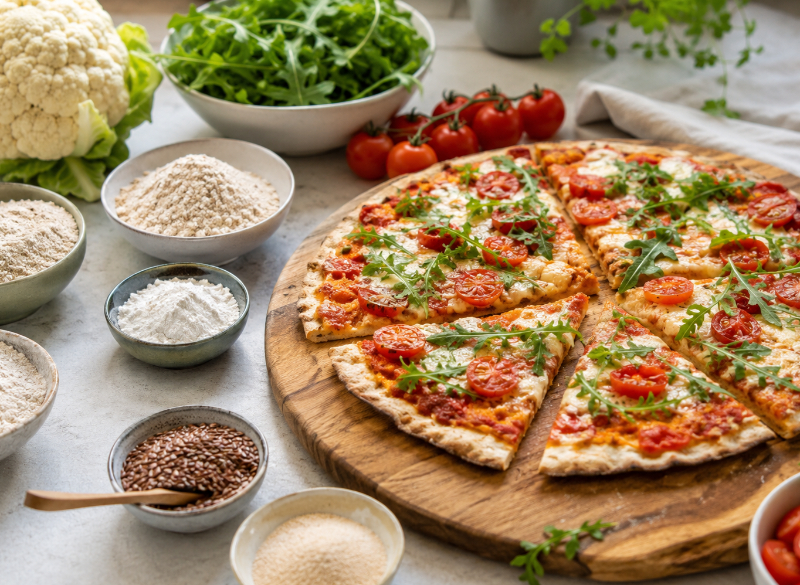 Zdravé těsto na pizzu: čím nahradit bílou mouku