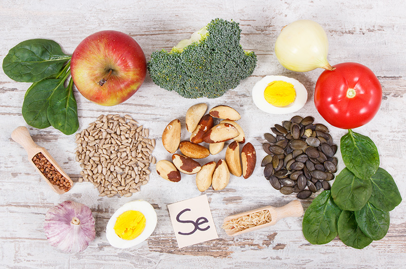 Zdroje selenu v potravě