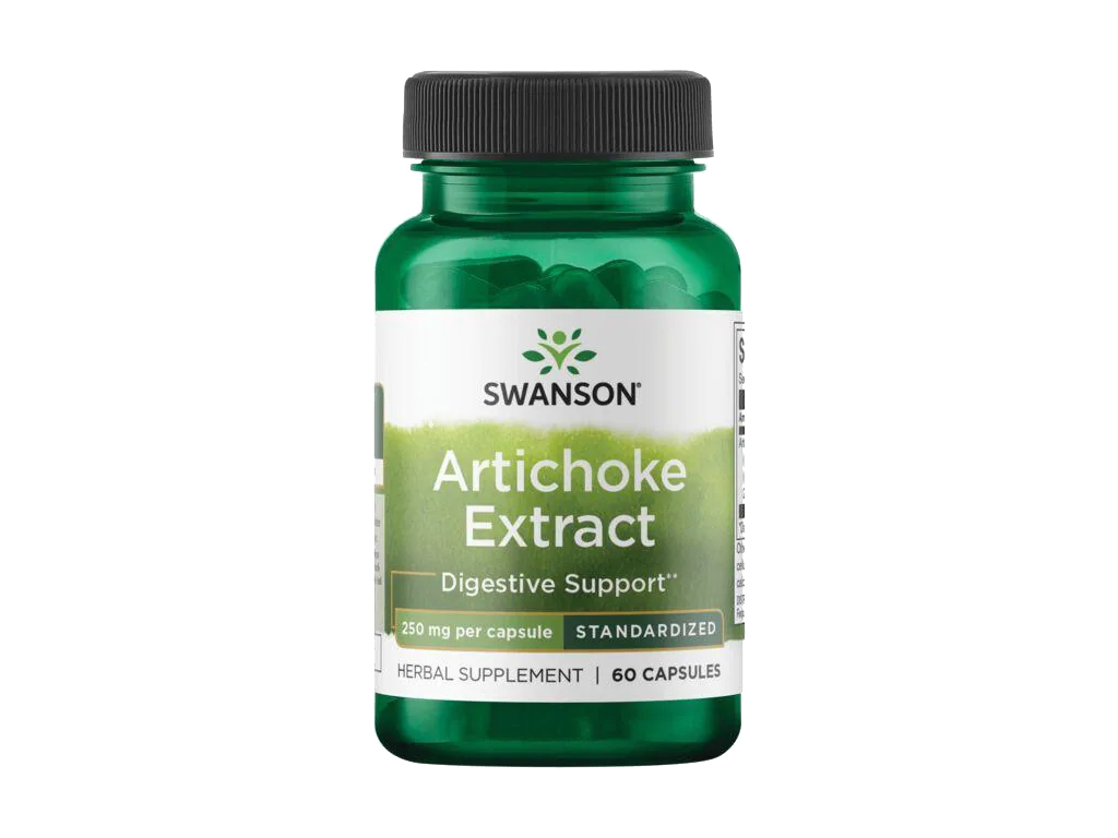 Swanson Artichoke Extract, Extrakt z Artyčoku, 250 mg, 60 kapslí kopie