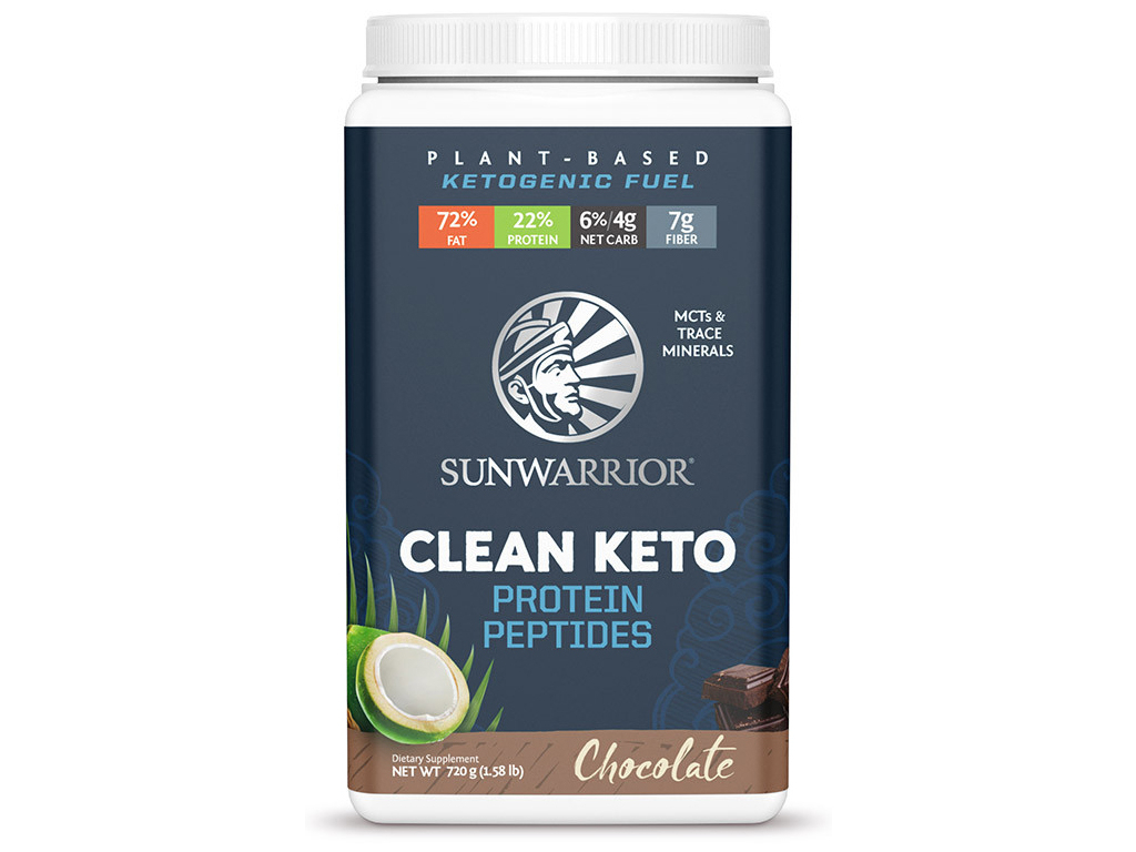 Sunwarrior Clean Keto, Čokoláda, 720 g 1