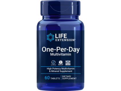 Life Extension One Per Day Multivitamin, 60 kapslí