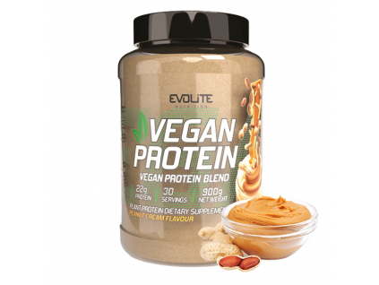 Evolite Vegan Protein Arašídový krém, 900 g