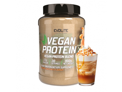 Evolite Vegan Protein Karamel Macchiato, 900 g