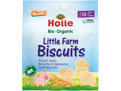 Holle BIO dětské špaldové sušenky, 100 g