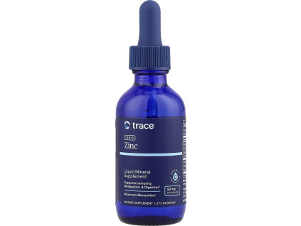 Trace Minerals Liquid Ionic Zinc, Tekutý zinek s mědí, 59 ml 2