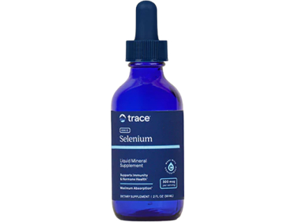 Trace Minerals Liquid Ionic Selenium, Tekutý selen, 300 mcg, 59 ml