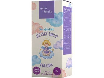 Serafin Dětský sirup Serafínkův Pohoda, 200 ml